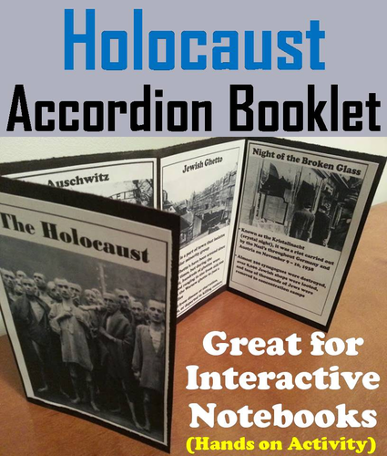 Holocaust Accordion Booklet