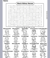 black history month word search by sciencespot teaching resources tes