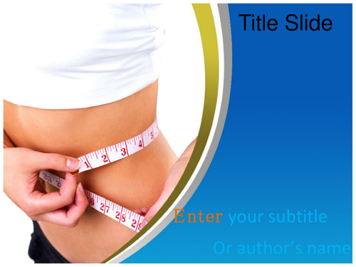 Weight Loss PowerPoint Template 