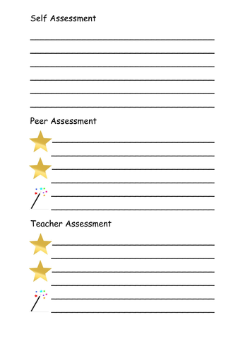 Autobiographical writing checklist