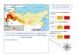 Russia Human Features | Teaching Resources