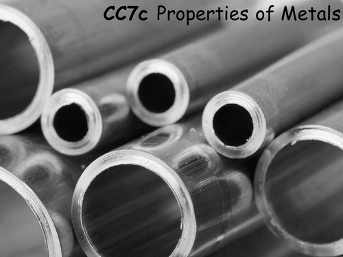 Edexcel CC7c Properties of Metals