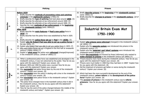 ocr-gcse-history-shp-crime-punishment-past-exam-questions-perfect