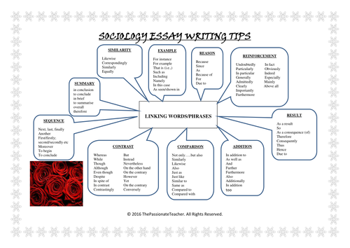 Sociology: Essay Writing Tips