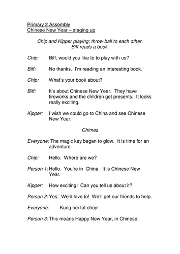 chinese new year assembly script