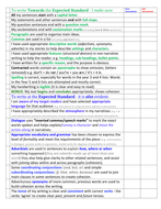 Features of a narrative year 6 image