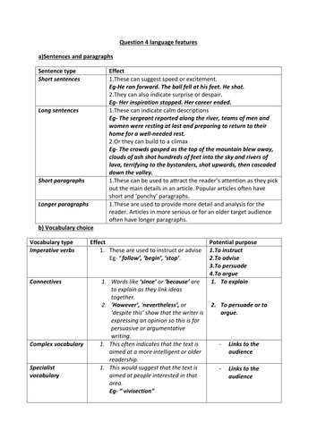 language-features-and-effect-booklet-teaching-resources