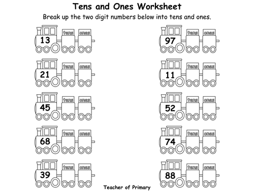 Tens and Ones - Year 2 - PowerPoint presentation and ...