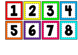 MULTICULTURAL NUMBER FLASHCARDS 1-100 A4 -MATHS EARLY YEARS KS1 EYFS ...