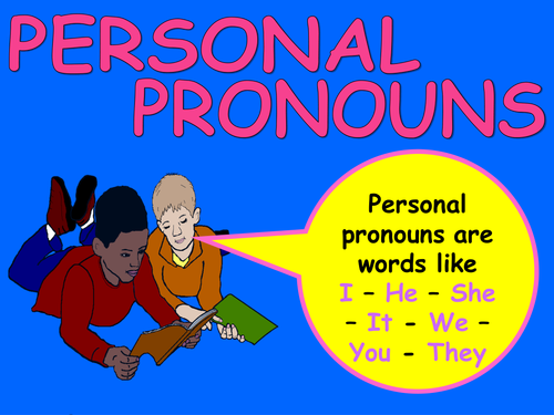 Personal Pronouns