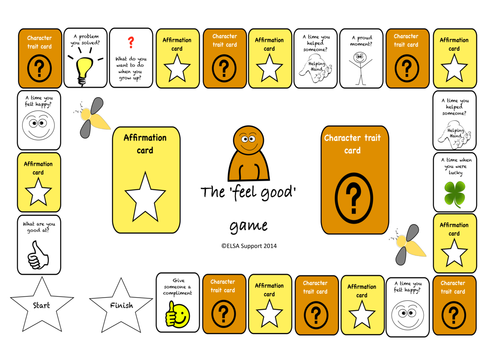 the feel good game self esteem by elsasupport teaching resources tes