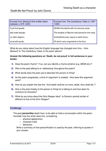 Year 8 poetry scheme of work | Teaching Resources