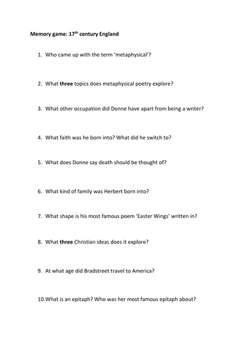 Year 8 poetry scheme of work | Teaching Resources