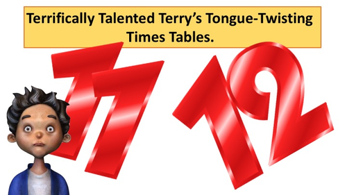 Times Table Twisters! (11x & 12x Tongue Twister Times Tables)