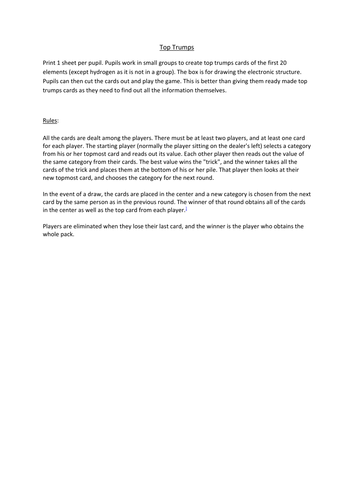 Complete scheme of work for Chapter 1 of new AQA GCSE Chemistry (Atomic ...