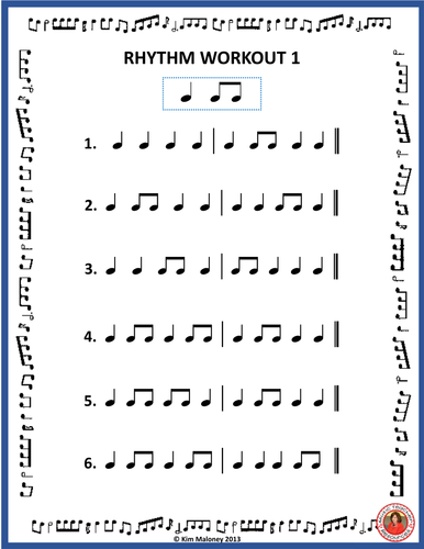 Rhythm Workout | Teaching Resources