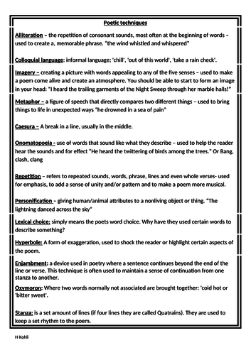 unseen-poetry-practice-teaching-resources