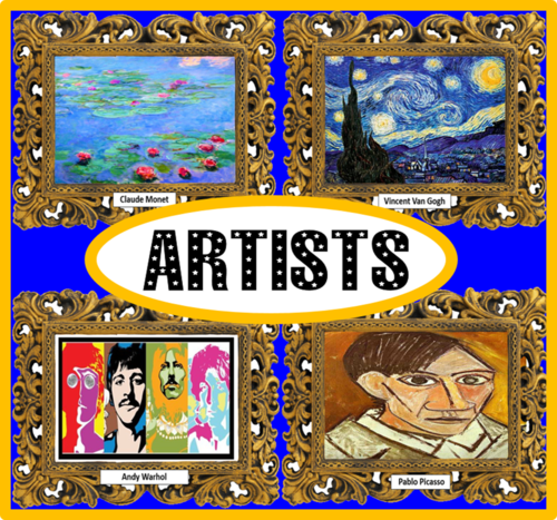 FAMOUS ARTISTS INFORMATION, PAINTINGS POSTERS- ART KEY STAGE 1-4 ...