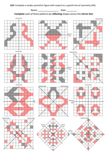 Week 4 lecture&exercise: (Symmetrical and asymmetrical) & Expanded square