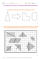 Year 4: Symmetry (5 lesson Unit of Work + Mini-Assessments) | Teaching ...