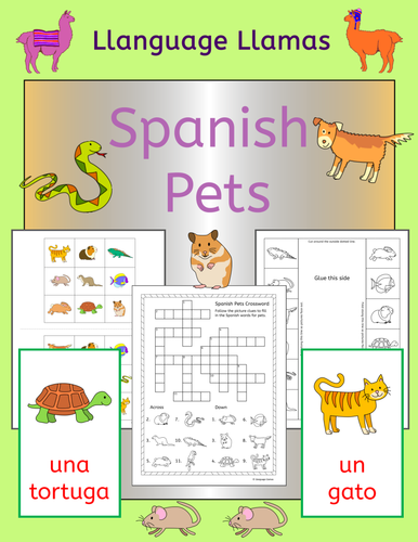 Spanish Pets | Teaching Resources