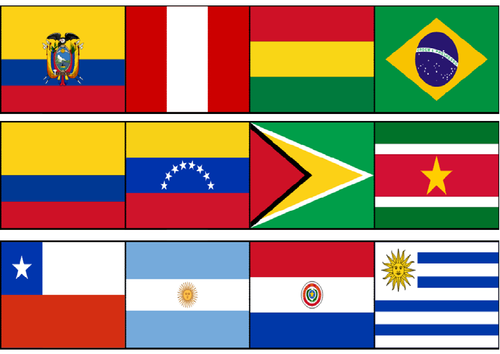 SOUTH AMERICA- RESOURCES LANGUAGE GEOGRAPHY FEATURES DISPLAY SPANISH ...