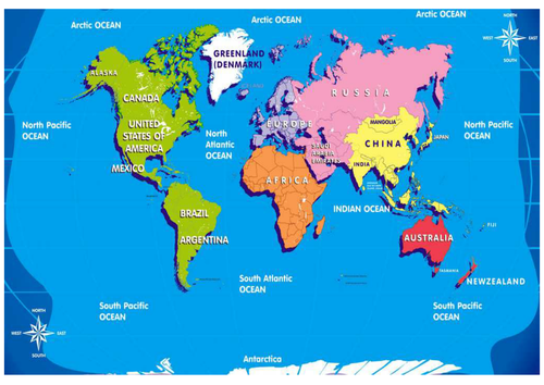 scandinavia resources ks2 3 geography map denmark iceland norway