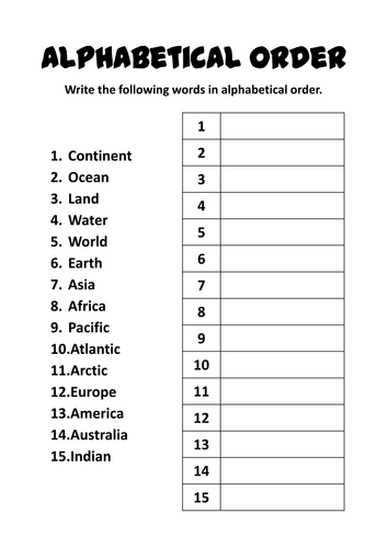 CONTINENTS AND OCEANS -GEOGRAPHY KS1-2 WORLD MAPS EARTH by - UK