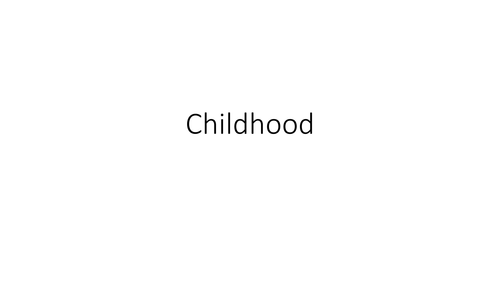 Sociology of Childhood