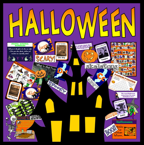 HALLOWEEN TEACHING RESOURCES SCIENCE FOOD EYFS KS1-2 WITCH GHOST ROLE ...