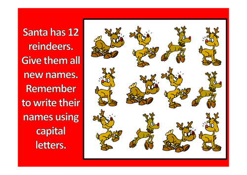 CHRISTMAS TEACHING RESOURCES EYFS KEY STAGE 1-2 SANTA DISPLAY ACTIVITIES | Teaching Resources