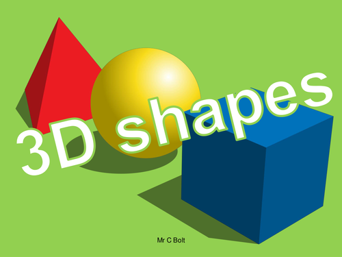 3D shapes PPT | Teaching Resources