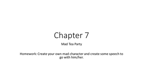 Alice in Wonderland - 16 lesson Scheme of Work | Teaching Resources