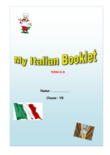 Italiano Pocket Money + Present Conditional  Booklet