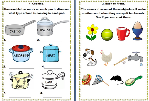 KS2 Word Puzzle Pack | Teaching Resources
