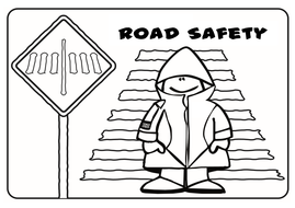 ROAD SAFETY TEACHING RESOURCES ROLE PLAY CHILD MINDER DISPLAY, EYFS, KS ...