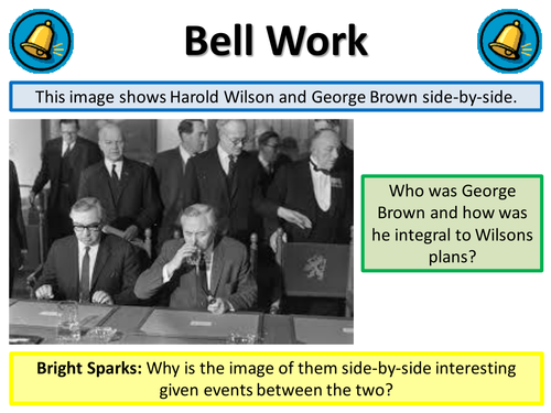 Post War Britain - Wilson's Economic and Political Policies