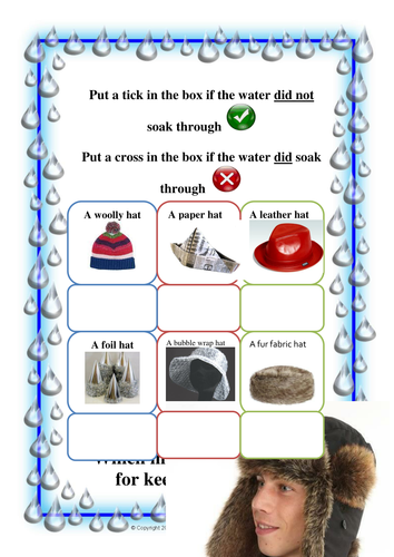 Waterproof materials | Teaching Resources