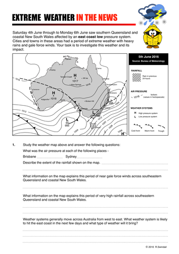 case study example of extreme weather