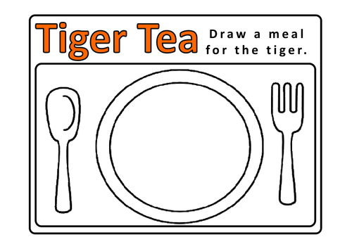 TIGER WHO CAME TO TEA STORY TEACHING RESOURCES EYFS KS1 ENGLISH MORALS