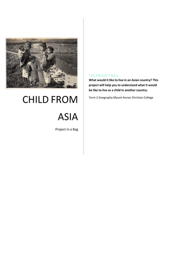 Children of Asia project | Teaching Resources