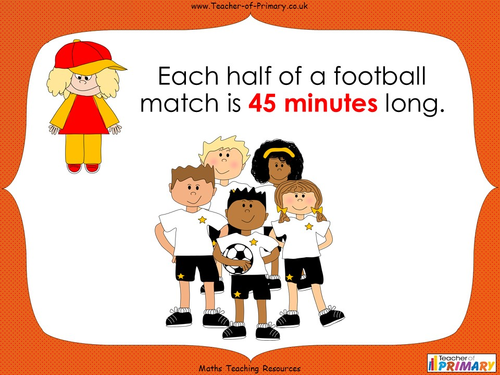 Seconds, Minutes and Hours - Year 1 | Teaching Resources