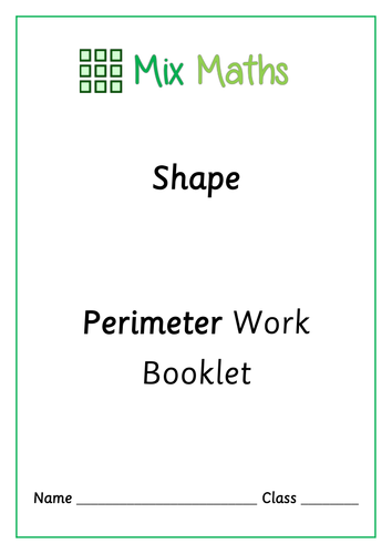 Shape - Perimeter - KS2/KS3 Maths PowerPoint & Student Booklet (More