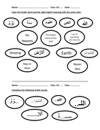 Ayat Al Kursi worksheet | Teaching Resources