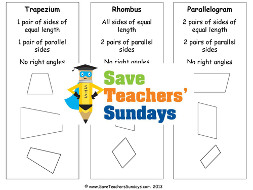 shape homework ks2