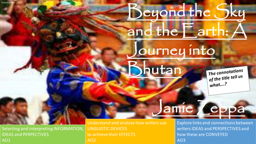 Beyond the Sky and the Earth A Journey into Bhutan