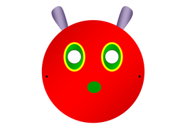 Hungry Caterpillar Mask Printable