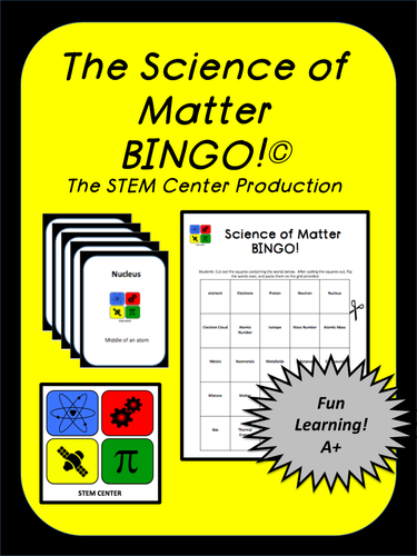 Matter: BINGO!