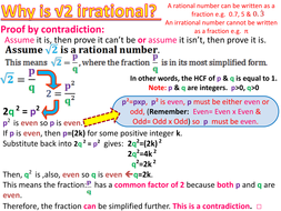 square root of 2 is rational or irrational number