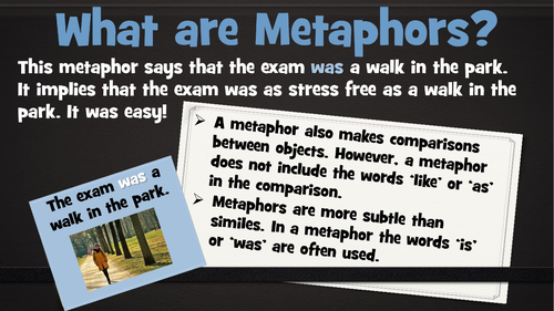 Similes and Metaphors | Teaching Resources